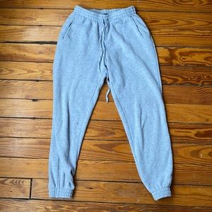 Brandy Melville light gray sweatpants